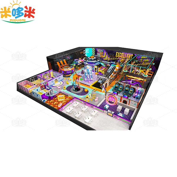 Complete indoor playground project
